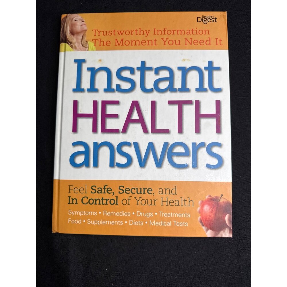 Instant Health Answers Hardcover Book By Readers Digest 2010 Edition